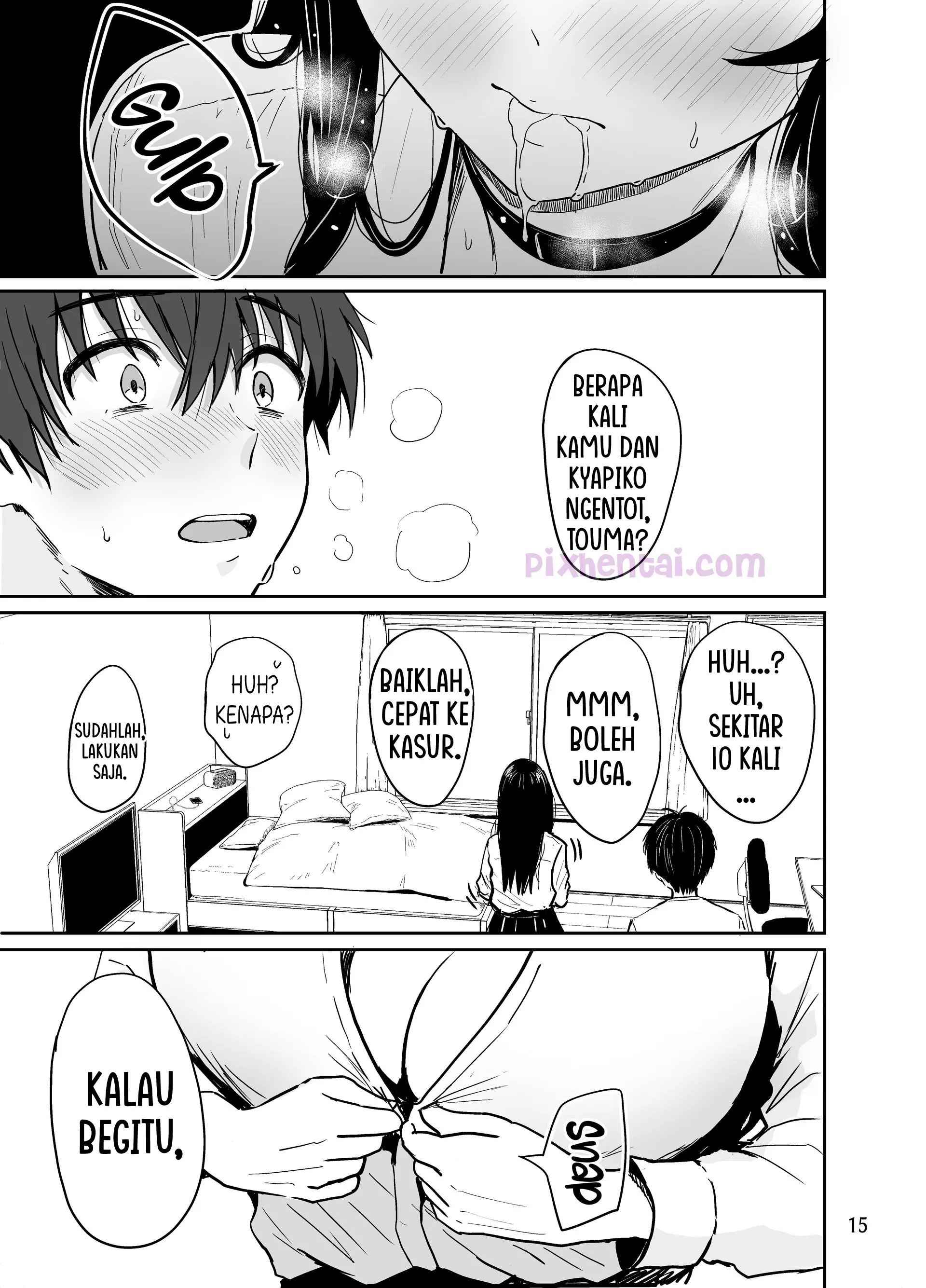 Komik hentai xxx manga sex bokep Having Tons of Bareback Sex with Gyarus part 2 page 17